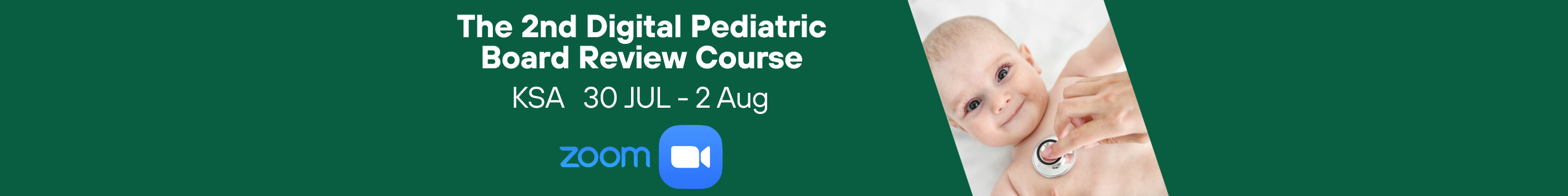 The 2nd Digital Pediatric Board Review Course - Zoom Event