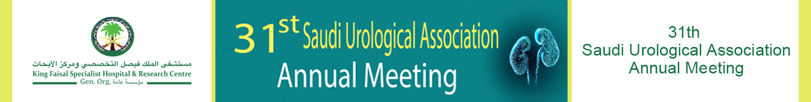 31st Saudi Urological Association Annual Meeting 2019